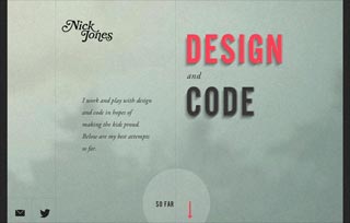 Nick Jones - Design and Code