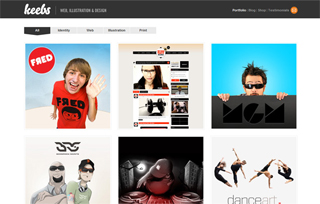 Keebs | Web, Illustration & Design