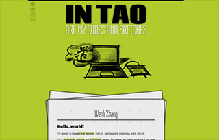 Personal Site of Wenli Zhang