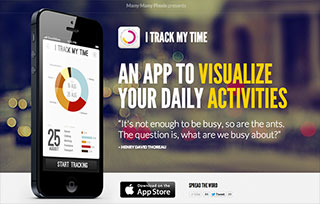iTrackMyTime iPhone app