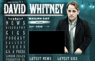 David Whitney - Actor and comedian