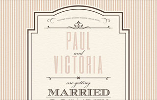 Paul and Victoria's Wedding Website