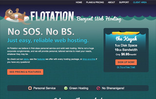 Flotation Web Hosting