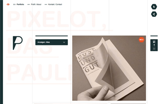 Pixelot, das Paulfolio