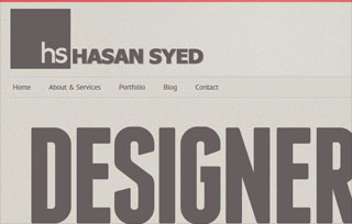 Hasan Syed | Designer & Developer