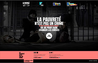La pauvreté n'est pas un crime