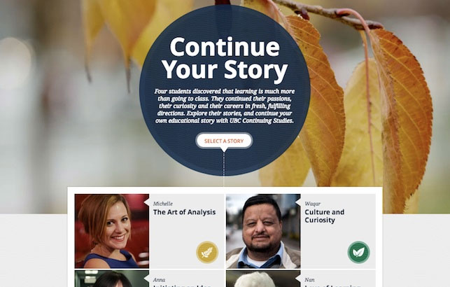 UBC Continuing Studies Stories