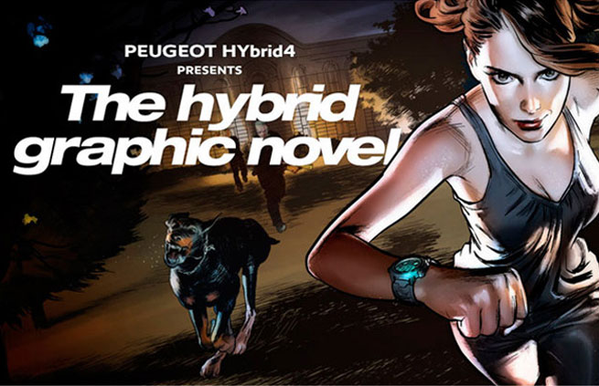 The Hybrid4 Graphic Novel